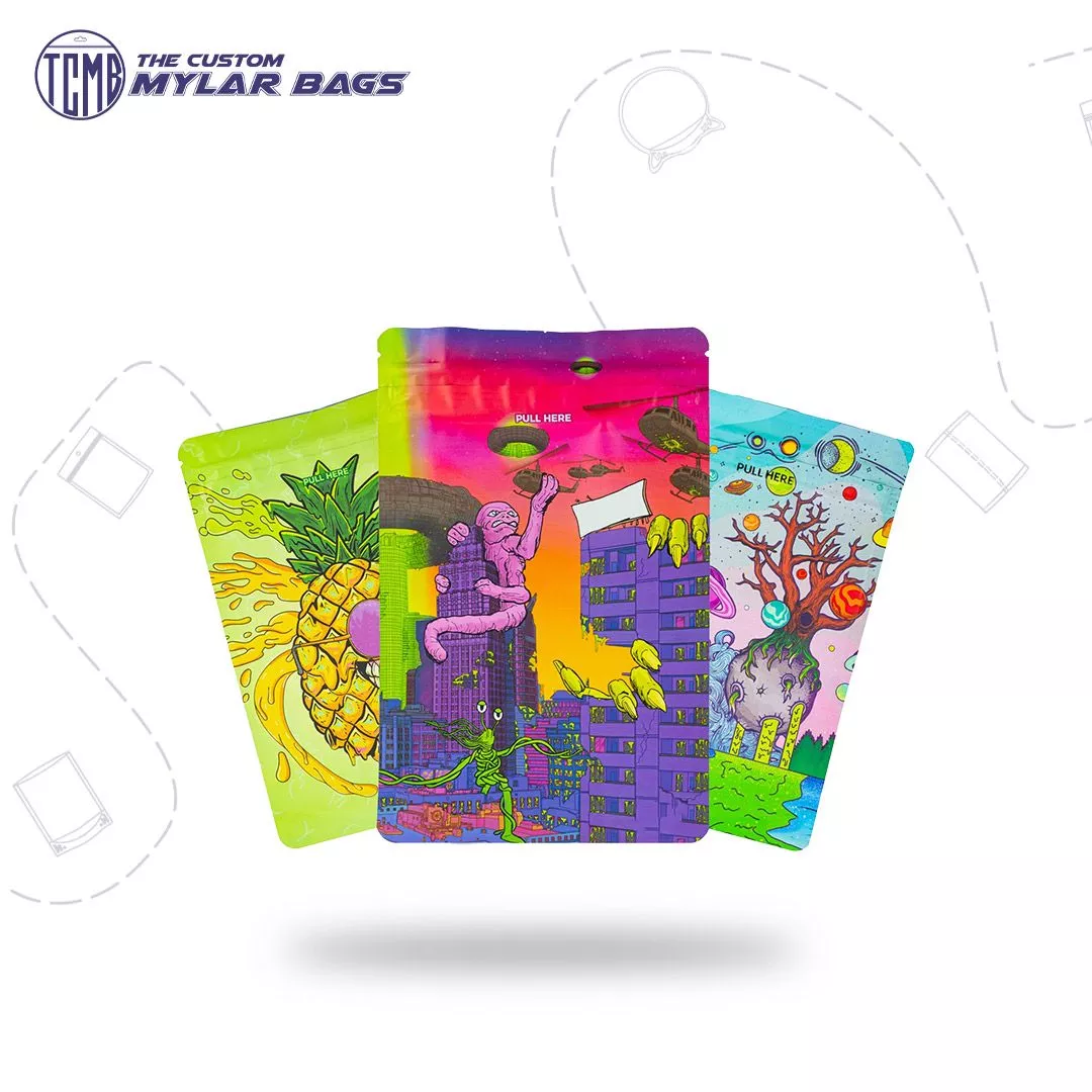 Smell Proof Mylar Bags